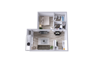 A1 | 1 Bed | 1 Bath 2065 floor plan